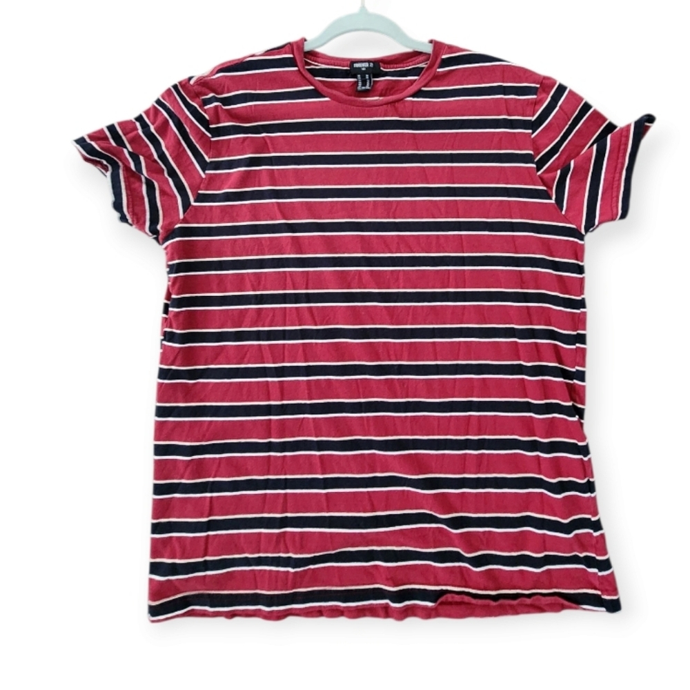 Red and Black Striped T-Shirt